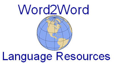 Click on the Word2Word logo to Enter